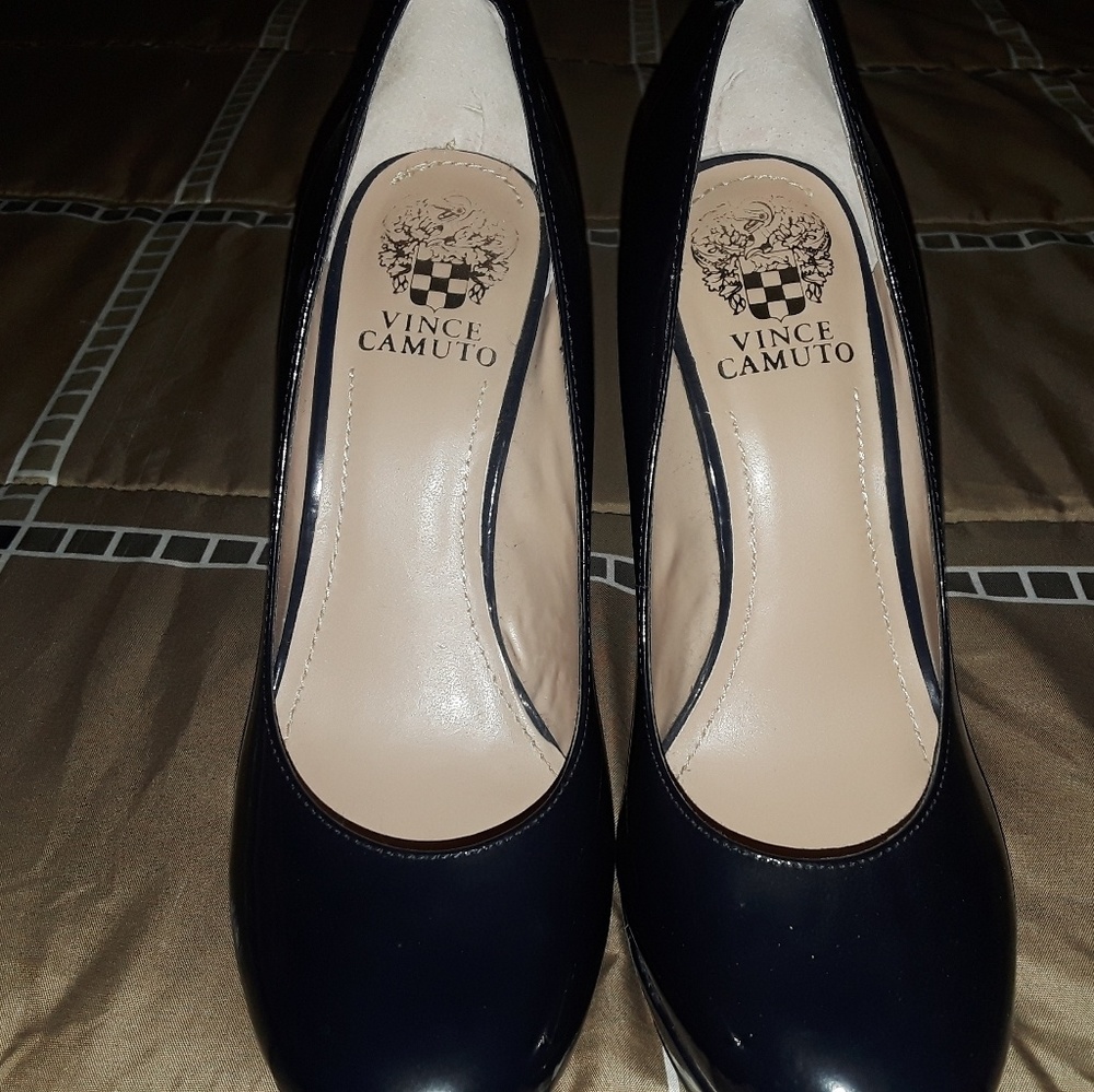 Dark Blue Vince Camuto Heels